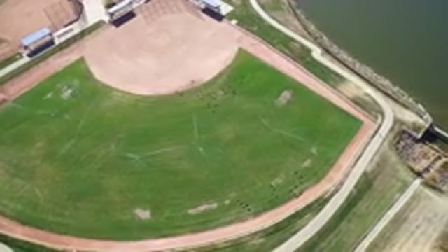 HIDDEN LAKE COLORADO-2016: Old Abandoned Baseball Diamond Sitting On The Water