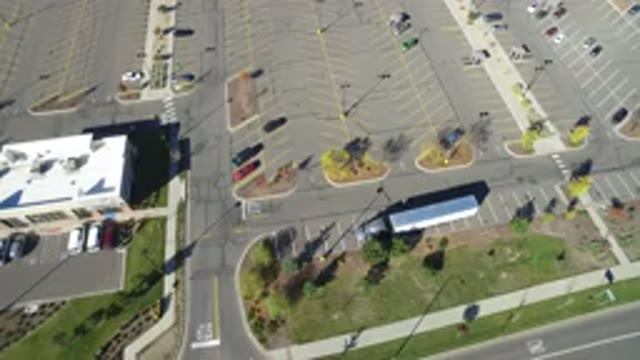 HIDDEN LAKE COLORADO-2016: Top View Of Buildings And Cars In Residential Area