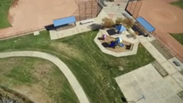 HIDDEN LAKE COLORADO-2016: View Looking Down At The Corner Of A Park