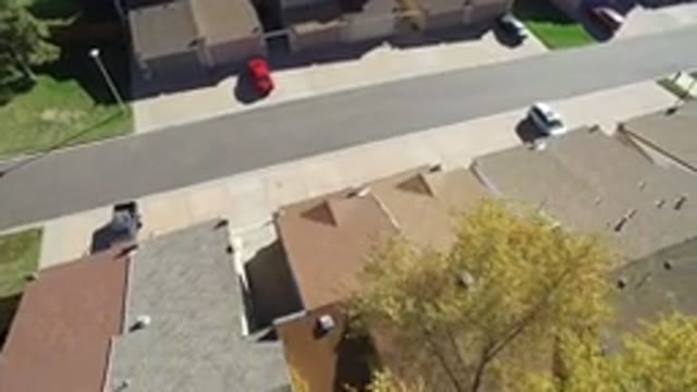 HIDDEN LAKE COLORADO-2016: Aerial Footage Of A Few Homes In A Suburban