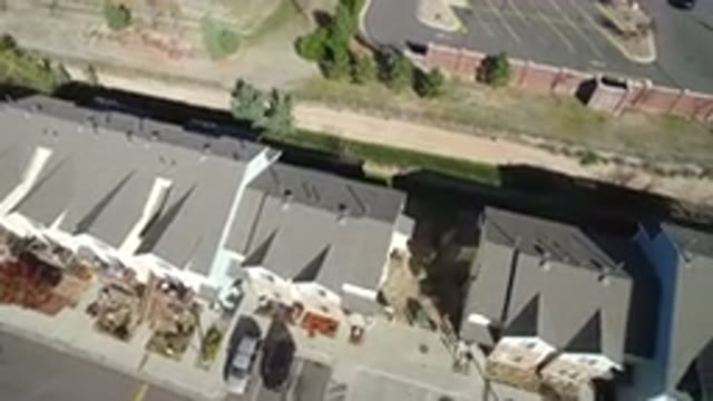 HIDDEN LAKE COLORADO-2016: A Birds Eye View Of Apartment Buildings During The