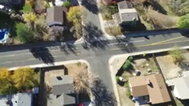 HIDDEN LAKE COLORADO-2016: Aerial View Of The Cleanest Street Caught On Camera