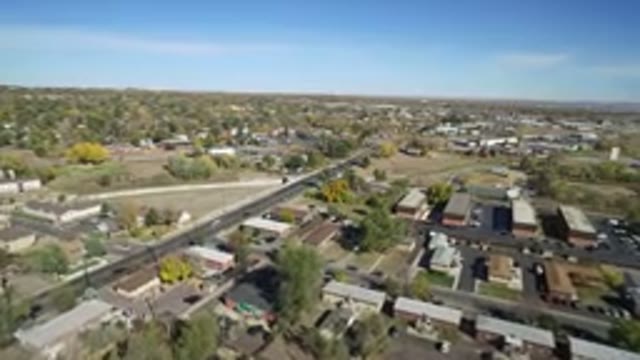 HIDDEN LAKE COLORADO-2016: A Beautiful Day In The Town With Cars On The Road