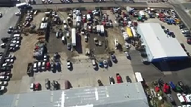 HIDDEN LAKE COLORADO-2016: Top View From A Very Messy Parking Ground With Lots