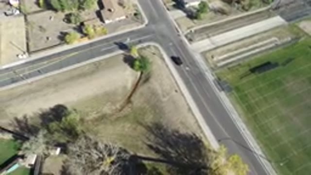 HIDDEN LAKE COLORADO-2016: Clean Intersection Road in Hidden Lake Colorado