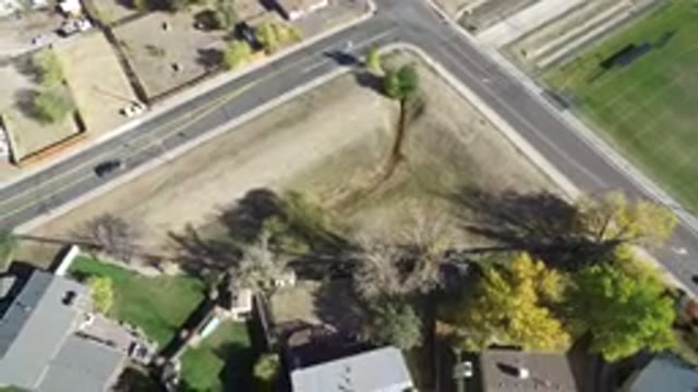 HIDDEN LAKE COLORADO-2016: Aerial View of A Village Filled With Pretty Houses