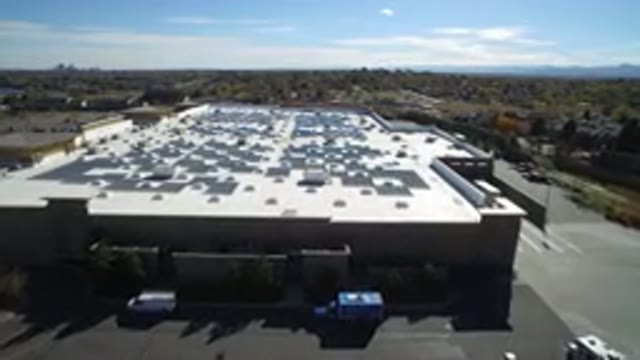 HIDDEN LAKE COLORADO-2016: Aerial View of Wonderful Architecture