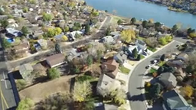 HIDDEN LAKE COLORADO-2016: An Aerial View Of A Bunch Of Different Houses And