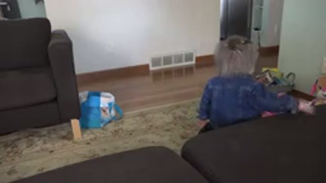WESTMINSTER COLORADO-2016: Child Playing In Living Room