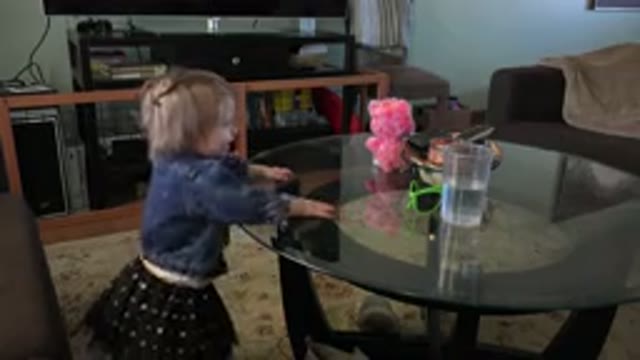 WESTMINSTER COLORADO-2016: Little Girl All Dressed Up Wanted To Put On
