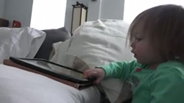 WESTMINSTER COLORADO-2016: Lively Child Intrigued By The Tablet