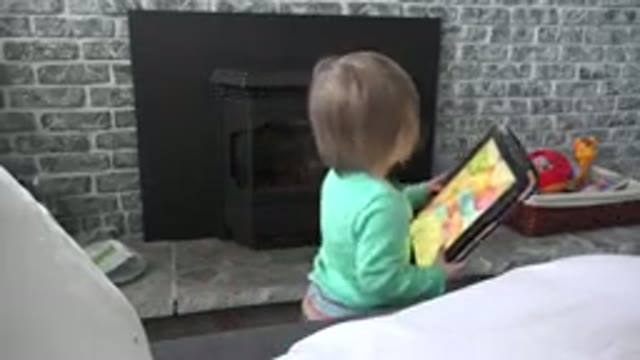 WESTMINSTER COLORADO-2016: Innocent Baby Enjoying Her Day With Tablet