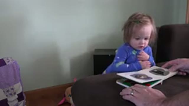 WESTMINSTER COLORADO-2016: Parent Reading Picture Book To Toddler Daughter
