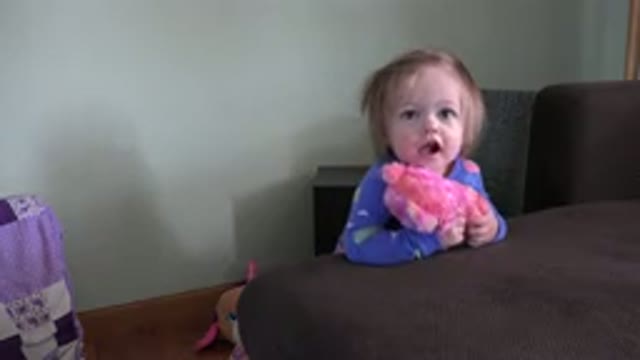 WESTMINSTER COLORADO-2016: The Happiness Of The Baby With Pink Plush Is