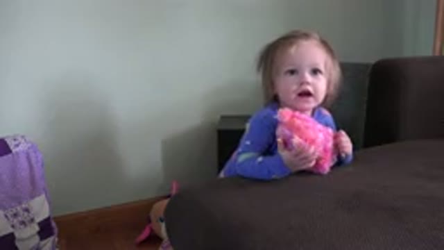WESTMINSTER COLORADO-2016: Beautiful And Sweet Baby Girl Playing With Her Doll
