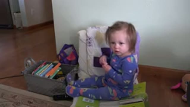 WESTMINSTER COLORADO-2016: Young Girl Plays With Hair Clip