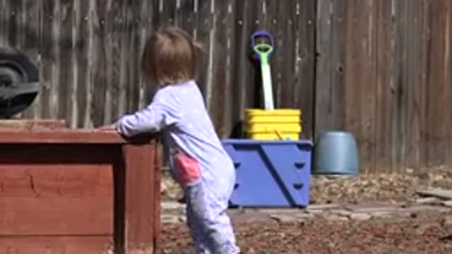 WESTMINSTER COLORADO-2016: Baby Playing In An Open Area With Buckets