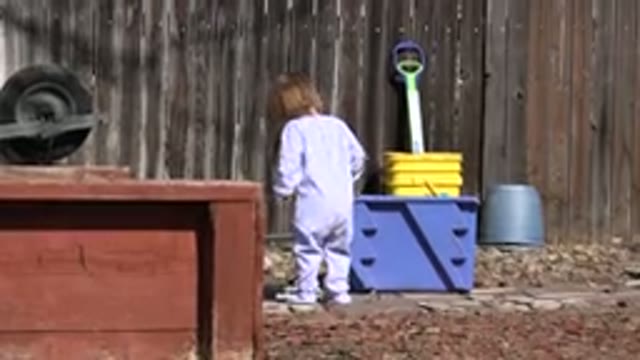 WESTMINSTER COLORADO-2016: Little Child Walking In Playground