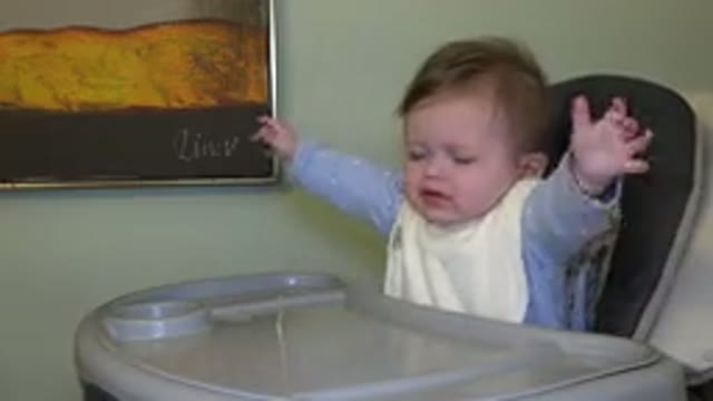 WESTMINSTER COLORADO-2015: Cute Cranky Baby Shows Unwillingness To Eat Food