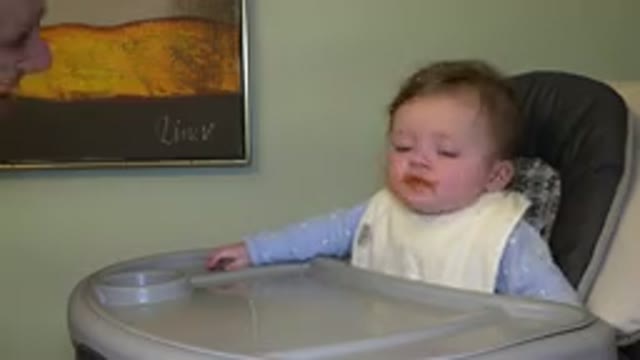 WESTMINSTER COLORADO-2015: Woman Interacting With Blond Baby With Blue Eyes