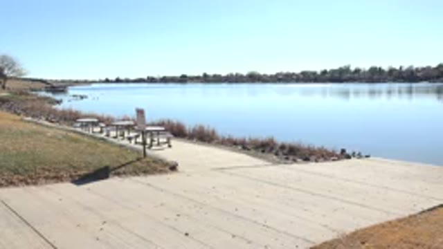 HIDDEN LAKE COLORADO-2017: Beautiful Lake With Fishing Dock