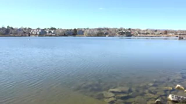 HIDDEN LAKE COLORADO-2017: Silent Ripples Of Water Spreading In All Directions