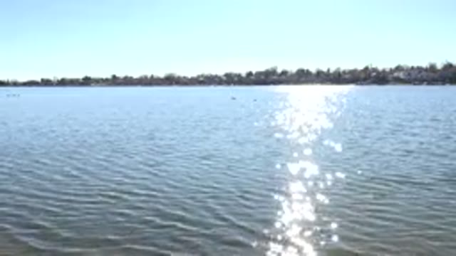 HIDDEN LAKE COLORADO-2017: Beautiful Calm And Tranquil Sea Blue Clean And Bright
