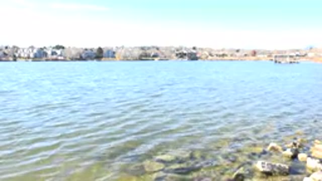 HIDDEN LAKE COLORADO-2017: Peaceful Calming Waves Gently Rolling During A
