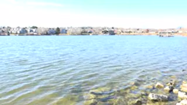 HIDDEN LAKE COLORADO-2017: View From The Riverside And Rocks And Ripples