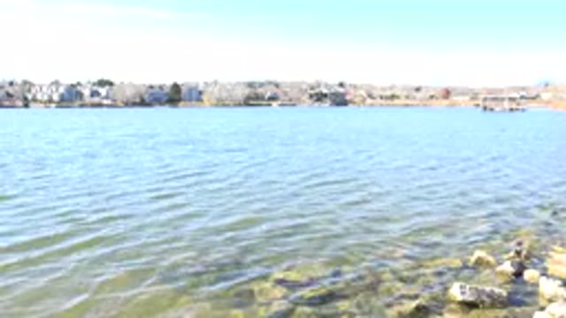 HIDDEN LAKE COLORADO-2017: A View Of A River Moving Cavalryman Surrounded By