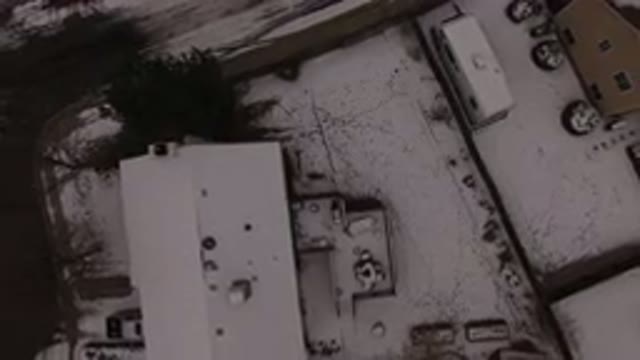 JEFFERSON COUNTY COLORADO-2015: An Aerial View Of Snow-Covered Houses And Trees