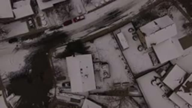 JEFFERSON COUNTY COLORADO-2015: Houses With Snow Covered Rooftops And Cars