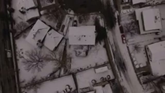 JEFFERSON COUNTY COLORADO-2015: Panoramic View From Above Of Some Snowy