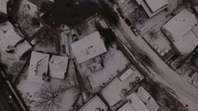 JEFFERSON COUNTY COLORADO-2015: Above A Quiet Gloomy Neighborhood Settling After