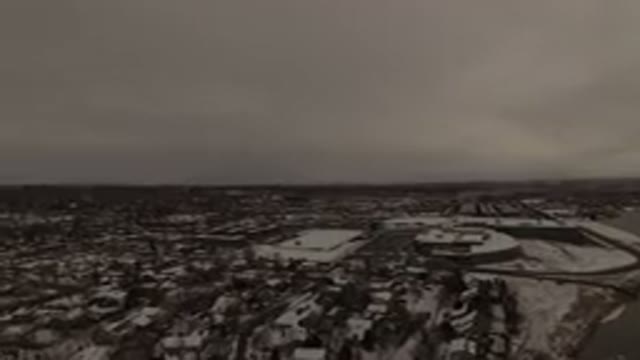 JEFFERSON COUNTY COLORADO-2015: Beautiful Aerial Snowy View