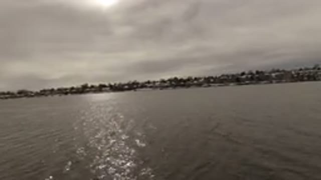 JEFFERSON COUNTY COLORADO-2015: Video Of The Sea Approaching An Island That Is