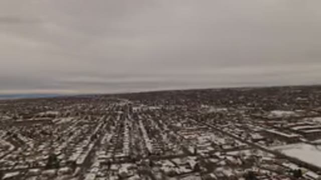 JEFFERSON COUNTY COLORADO-2015: Aerial View From A Plane Or Helicopter Of Towns And Landscapes