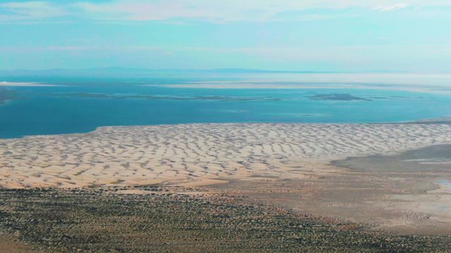 GUERRERO NEGRO BCS MEXICO-2022: Tidal Sand Ripples and Ocean Wave Motion