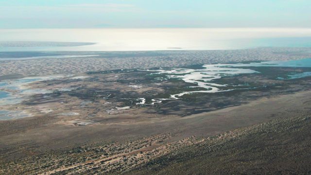 GUERRERO NEGRO BCS MEXICO-2022: Wetland River Delta and Coastal Flats