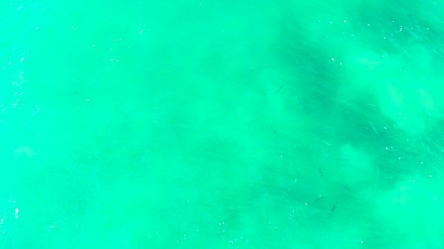 PUNTA BUZZARDS EAST CAPE BCS MEXICO-2022: Gentle Ripples on Clear Turquoise Ocean Water