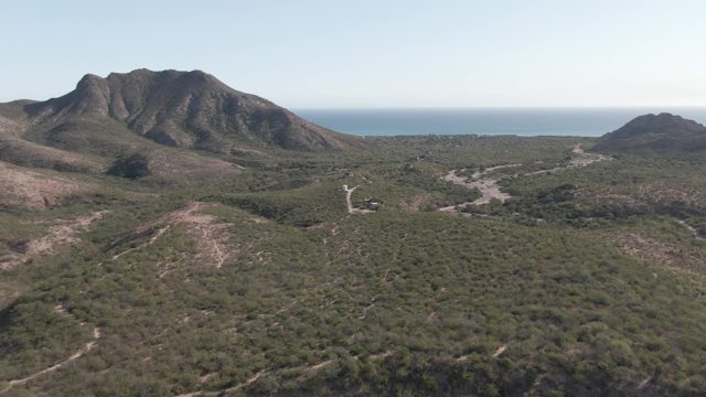 CABO PULMO BCS MEXICO-2022: Winding Road Through Coastal Hills and Ocean