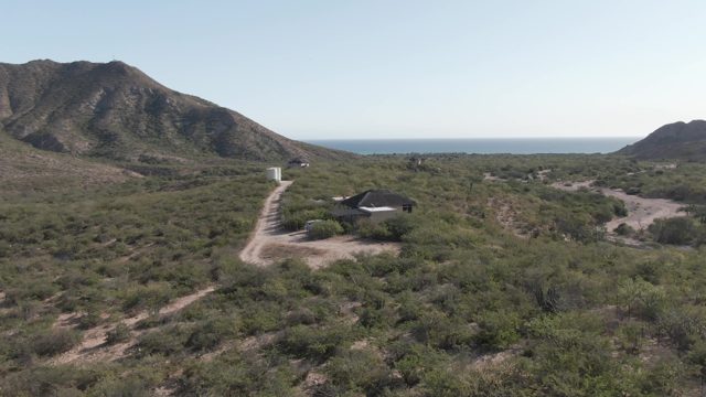 CABO PULMO BCS MEXICO-2022: Winding Road Through Coastal Mountain Terrain