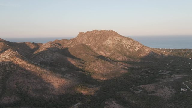 CABO PULMO BCS MEXICO-2022: Winding Road Through Mountainous Landscape