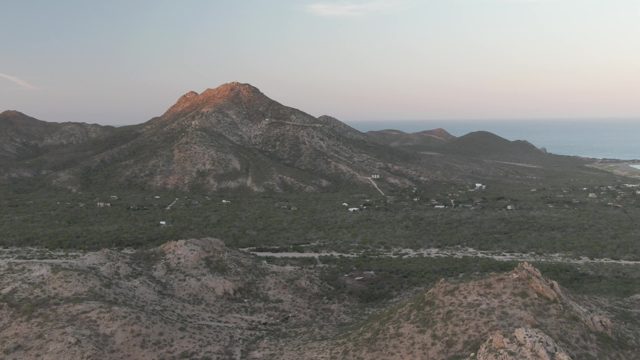 CABO PULMO BCS MEXICO-2022: Mountain Valley with Shifting Foreground Hills