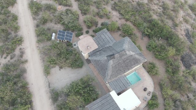 CABO PULMO BCS MEXICO-2022: Desert House with Solar Panels and Pool