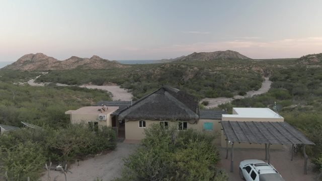 CABO PULMO BCS MEXICO-2022: House in Desert with Aerial Approach