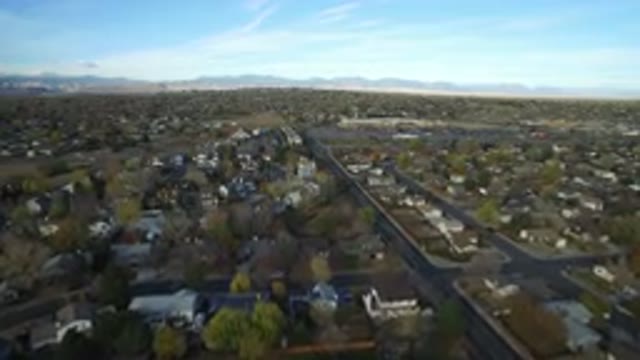 HIDDEN LAKE COLORADO-2016: An Aerial View Of A City With Lots Of Buildings