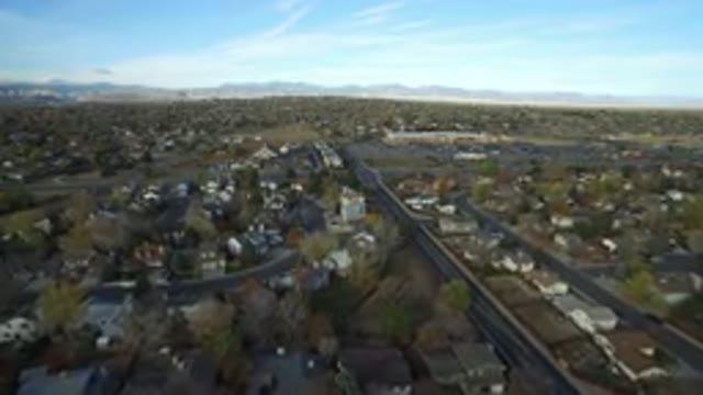 HIDDEN LAKE COLORADO-2016: A Series of Trees and Buildings from a Bird's Eye