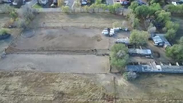 HIDDEN LAKE COLORADO-2016: Drone Footage Hovering Over Neighborhood House And