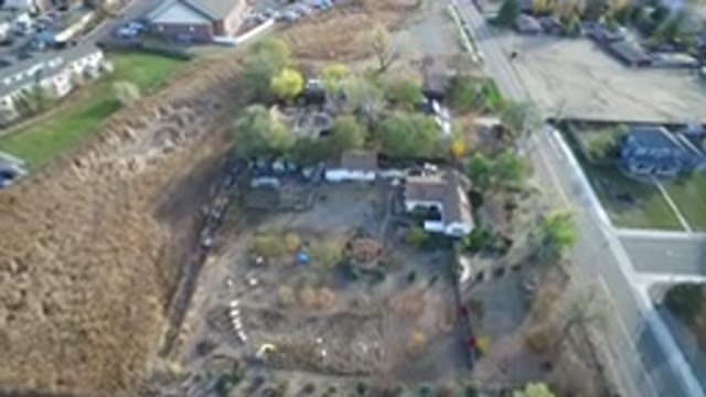 HIDDEN LAKE COLORADO-2016: Frames Of A House In The Suburbs With A Big Backyard